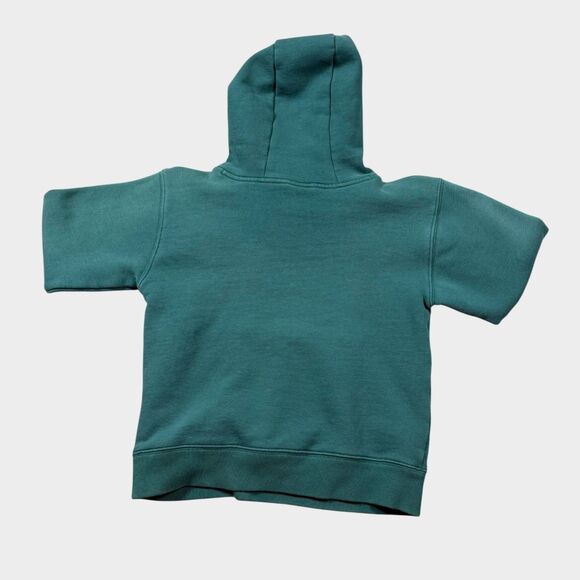 Carhartt Kids Hoodie Green Yellow Logo Graphic Pullover Sweatshirt Youth Size S - Picture 2 of 9